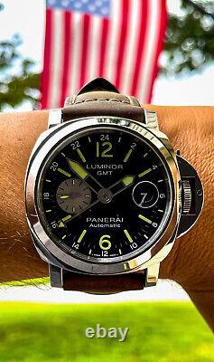 Panerai Luminor GMT 44mm Acciaio PAM 1088 / PAM 01088 FULL SET MSRP $7,500