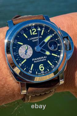 Panerai Luminor GMT 44mm Acciaio PAM 1088 / PAM 01088 FULL SET MSRP $7,500