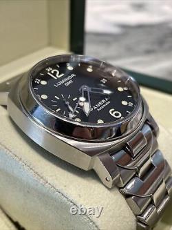 Panerai Luminor GMT Automatic 40mm Stainless Steel Watch PAM 00160