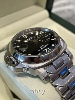 Panerai Luminor GMT Automatic 40mm Stainless Steel Watch PAM 00160