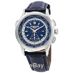 Patek Philippe Complications Blue Dial Automatic Men's 18K White Gold Watch