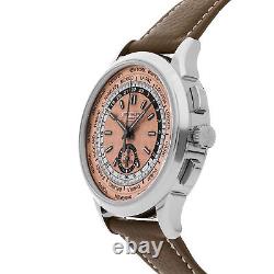 Patek Philippe Complications World Time Flyback Auto Steel Mens Watch 5935A-001