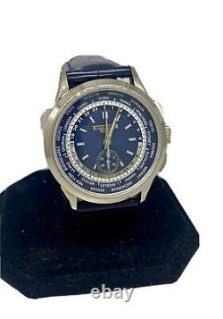 Patek Philippe Complications World Time Flyback Chronograph Mens Watch 5930G New