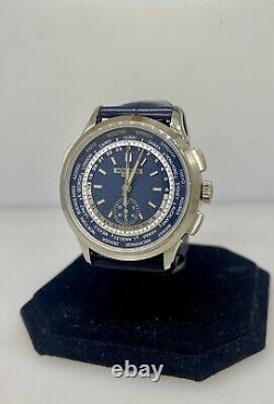 Patek Philippe Complications World Time Flyback Chronograph Mens Watch 5930G New