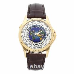 Patek Philippe Complications World Time Yellow Gold Auto 39.5mm Watch 5131J-001