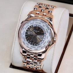 Patek Philippe Grand Complications World Time 5130/1r-011 Rose Gold 39.5mm 2014