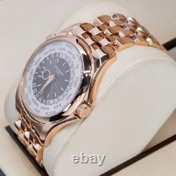 Patek Philippe Grand Complications World Time 5130/1r-011 Rose Gold 39.5mm 2014