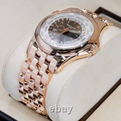 Patek Philippe Grand Complications World Time 5130/1r-011 Rose Gold 39.5mm 2014