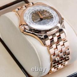 Patek Philippe Grand Complications World Time 5130/1r-011 Rose Gold 39.5mm 2014