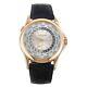 Patek Phillippe World Time GMT Rose Gold Silver Dial Deployant 39.5MM 5130R