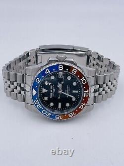 Paul Vermot GMT Automatic Ceramic Watch Pv2116BLRj/540 Super Discounted New