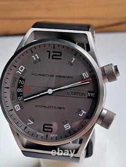 Porsche Design P6750.10.24.1180 World Timer GMT AUTO TITANIUM 45MM MEN'S WATCH