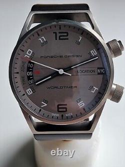 Porsche Design P6750.10.24.1180 World Timer GMT AUTO TITANIUM 45MM MEN'S WATCH