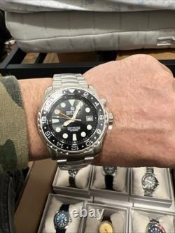 Pro Sea? Diver 1000m Gmt? Automatic Black Bezel Black Dial? (bns)