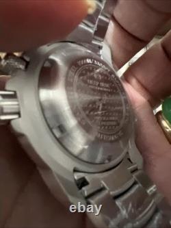 Pro Sea? Diver 1000m Gmt? Automatic Black Bezel Blue Dial? (bns)