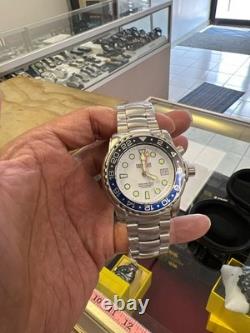 Pro Sea? Diver 1000m Gmt? Black /blue Bezel? White Dial (bns?)