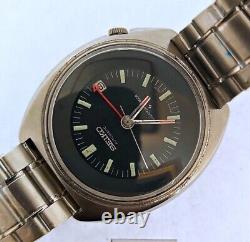 Project To Fix Seiko World Time Gmt 6117 6400 Mens Auto Eu Ship Ss Watch 481055