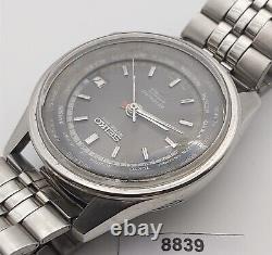 Project To Fix Seiko World Time Gmt 6217 7010 Mens Auto Eu Ship Ss Watch Bvt8839