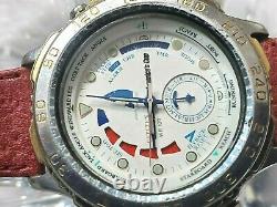 RARE 1992 Citizen WR100 America's Cup Yacht Men's Multi-Function Watch