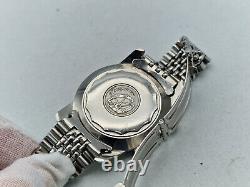 RARE ENICAR Sherpa Guide 600 GMT World Timer Black dial Auto Man's Watch / L007