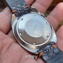 RARE SEIKO GMT WORLDTIME 6117 Navigator Timer Olympic Automatic Vintage Watch