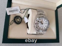 ROLEX 2023 Explorer II 226570 Polar White Dial 42 mm NEW