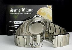 ROLEX 40mm Mens Stainless Steel Explorer II White Dial 16570 SANT BLANC