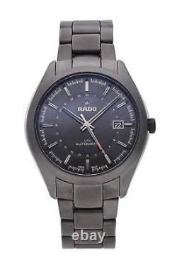 Rado HyperChrome 42mm Automatic GMT Black Dial Ceramic Men's Watch R32167152