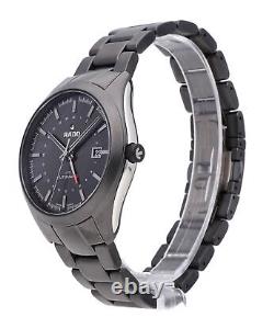Rado HyperChrome 42mm Automatic GMT Black Dial Ceramic Men's Watch R32167152