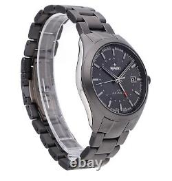 Rado HyperChrome 42mm Automatic GMT Black Dial Ceramic Men's Watch R32167152