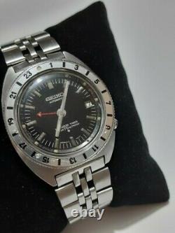 Rare 1969 Seiko Navigator Timer 6117-8000 Diver 70m Original Condition #7231