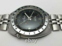 Rare 1969 Seiko Navigator Timer 6117-8000 Diver 70m Original Condition #7231