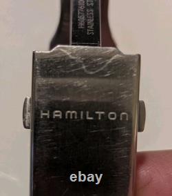 Rare Blue Dial Hamilton Khaki Navy GMT Automatic H776550 Men's Swiss Watch