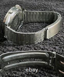 Rare Citizen 68-0516 World Time GMT Automatic Silver Dial 1970s working great