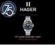 Rare Limited Edition CIA 75th Anniversary Automatic Hager GMT