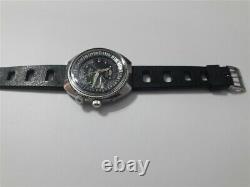 Rare Oversize 1970's Orient World Diver Gmt Automatic Day Date Near Mint Cond