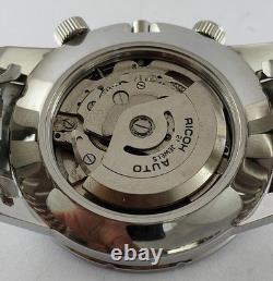 Rare Ricoh World Time GMT-61215A Automatic 21J Fully Working Order Men's Watch