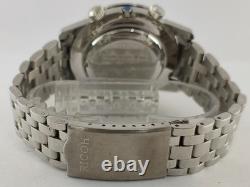 Rare Ricoh World Time GMT-61215A Automatic 21 Jew Fully Working Order Men Watch