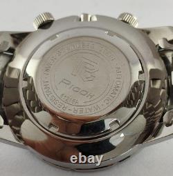 Rare Ricoh World Time GMT-61215A Automatic 21 Jew Fully Working Order Men Watch