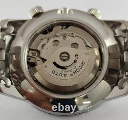 Rare Ricoh World Time GMT-61215A Automatic 21 Jew Fully Working Order Men Watch