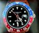 Rare Swiss Stuhrling GMT Coke Pepsi Mens Dive Watch NIB