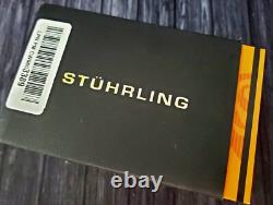 Rare Swiss Stuhrling GMT Coke Pepsi Mens Dive Watch NIB