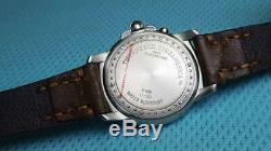 Rare Tiffany & Co GMT WORLD TIME Wristwatch Orologio swiss armbanduhr montre
