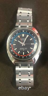 Rare Vintage 1970's Seiko 6117-6419 Navigator Timer GMT Automatic Watch