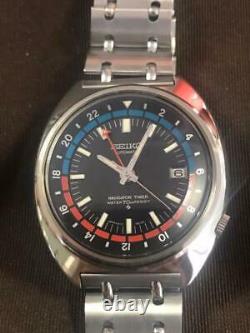 Rare Vintage 1970's Seiko 6117-6419 Navigator Timer GMT Automatic Watch
