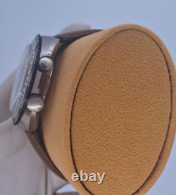 Rare Vintage SANDOZ GMT World Time Internal Rotating Bezel Compressor Watch