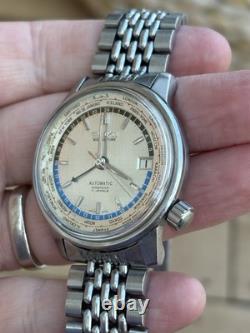 Rare Vintage Seiko World Time 6217 7000 GMT Tokyo Olympics
