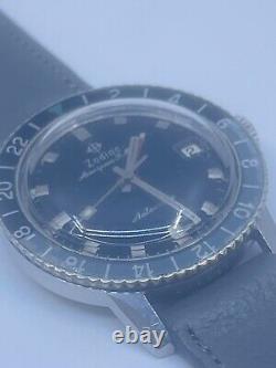 Rare Vintage Zodiac Aerospace GMT 752 934B world time version