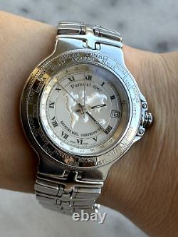 Raymond Weil Parsifal GMT Automatic Mens 39mm Greenwich Meridian Time 2991 Swiss