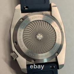 Revelot R10 Admiral GMT Greystorm Steel Automatic 200m Dive Watch with bracelet